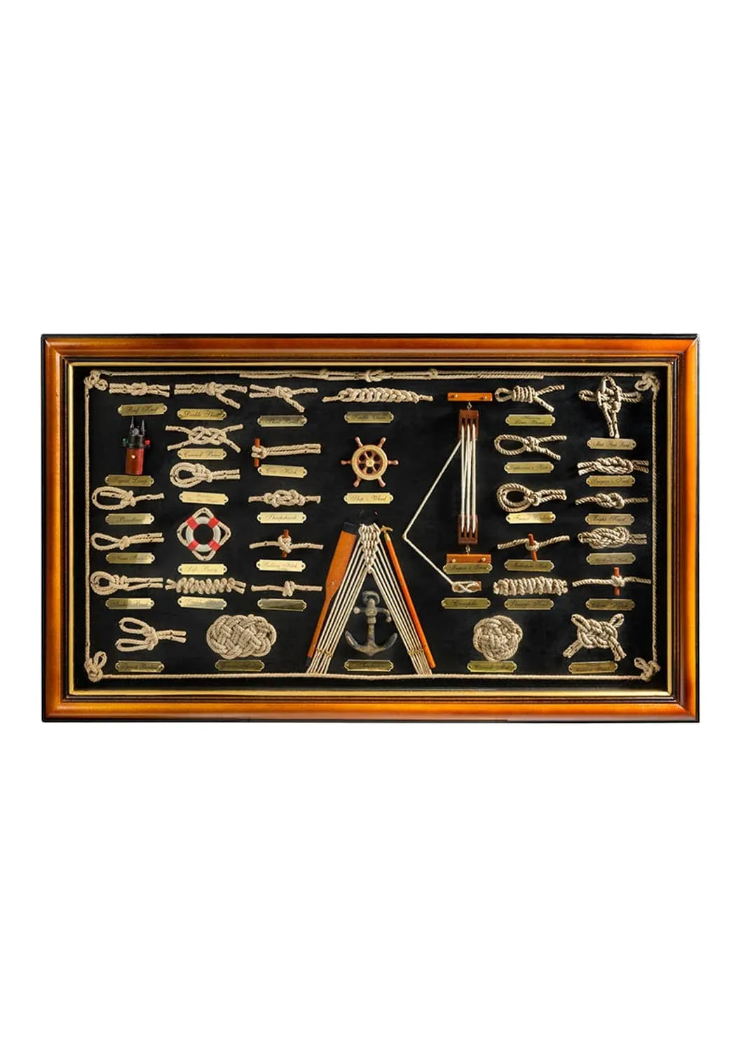 Mariner's Knot Collection Wall Hanging - Multi, Wood image