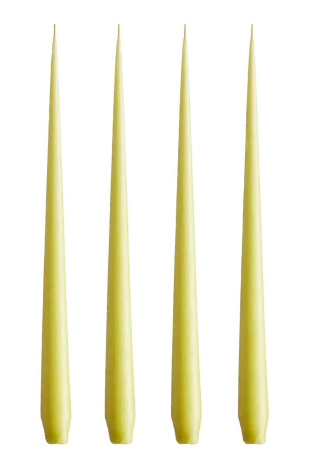 Large Taper Candles - Green