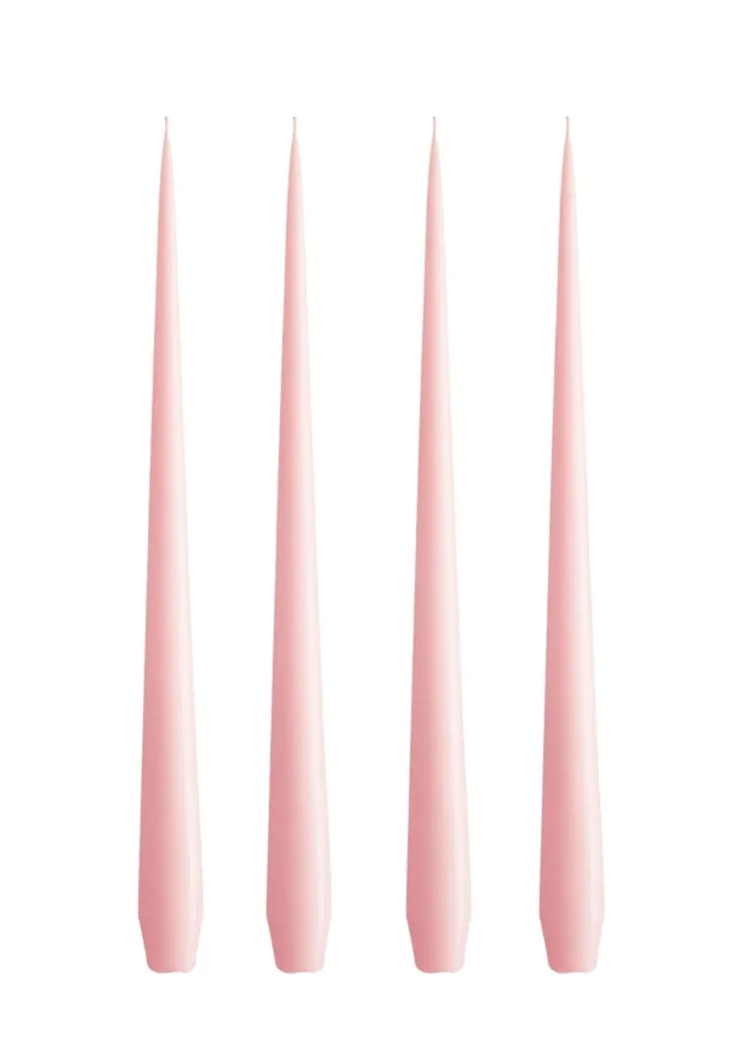 Medium Taper Candles - Rose Quartz Pink image