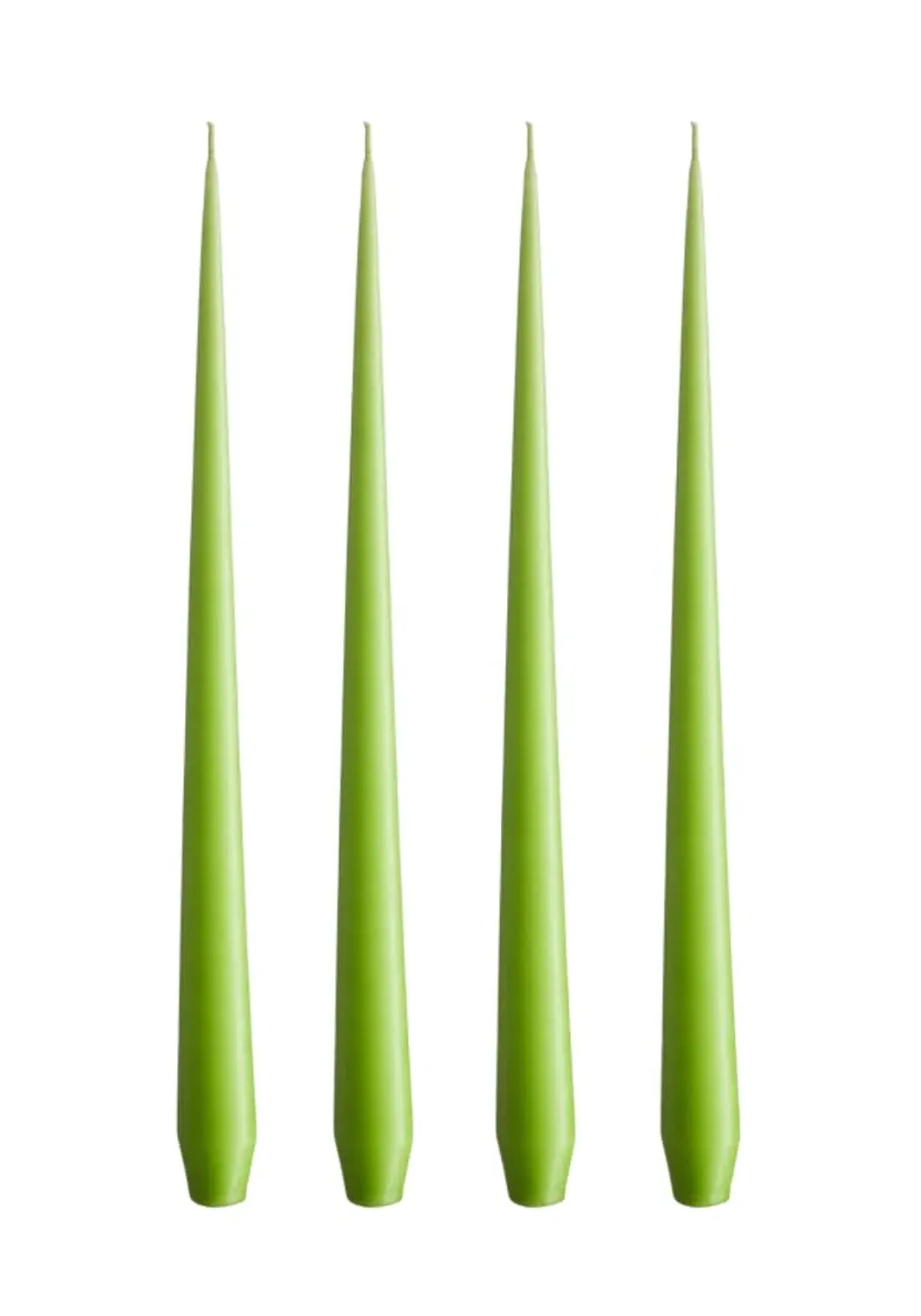 Olivia's Apple Bite Medium Taper Candle - Green product