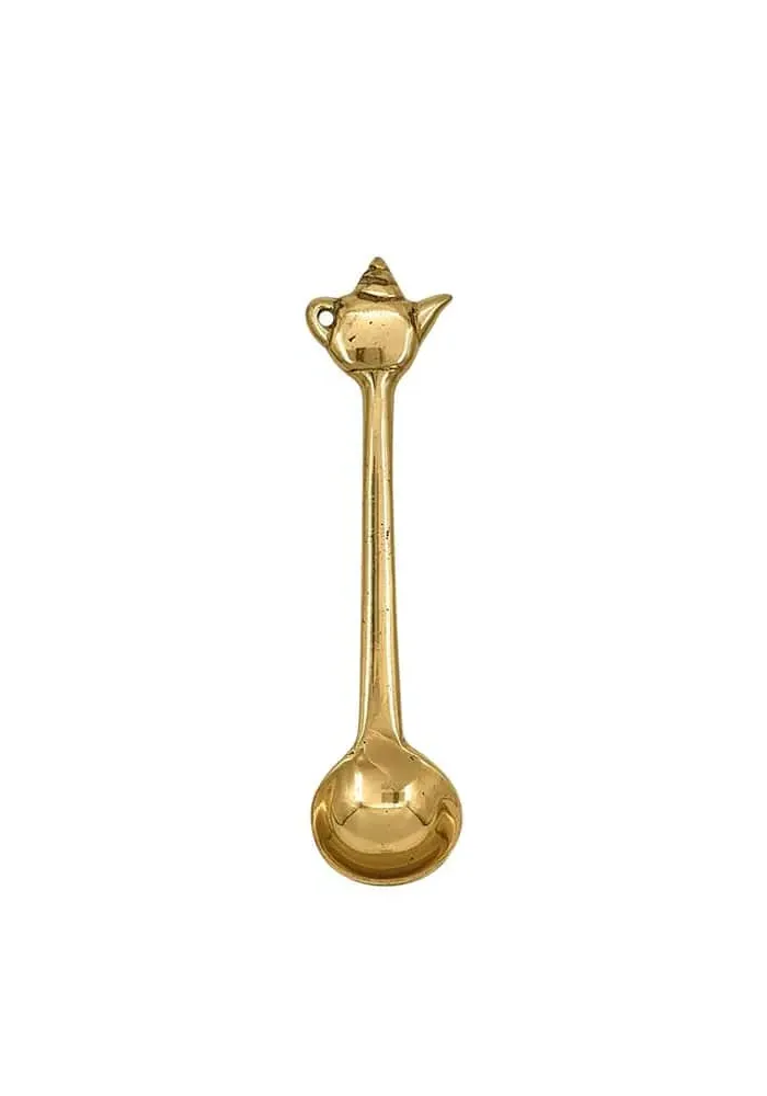 Honey Spoon for Teapot - Gold image