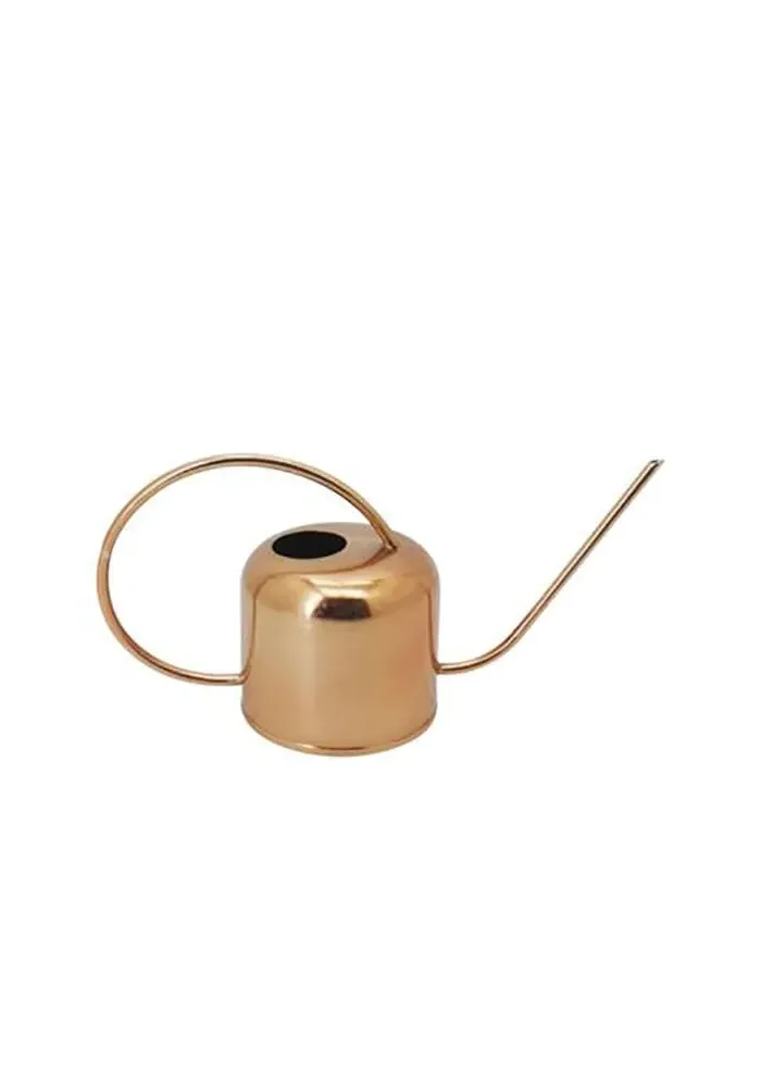 Small Watering Can - Gold, Metal image