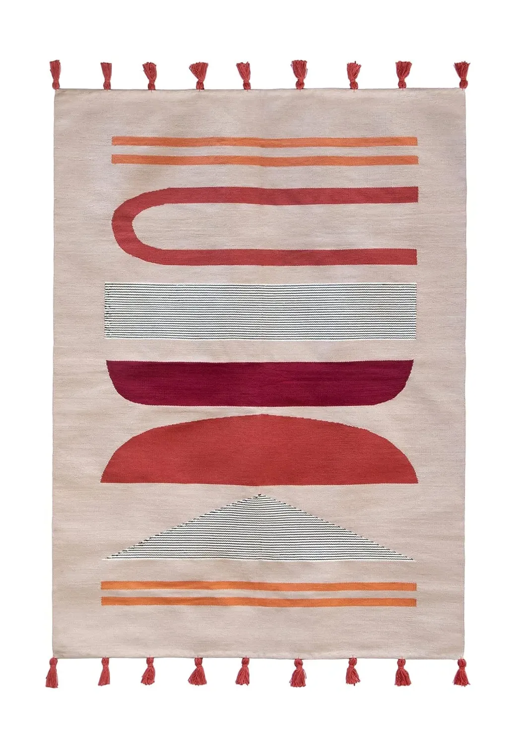 Kilim Rug Egyptian Tales - Multi, Hand Crafted image