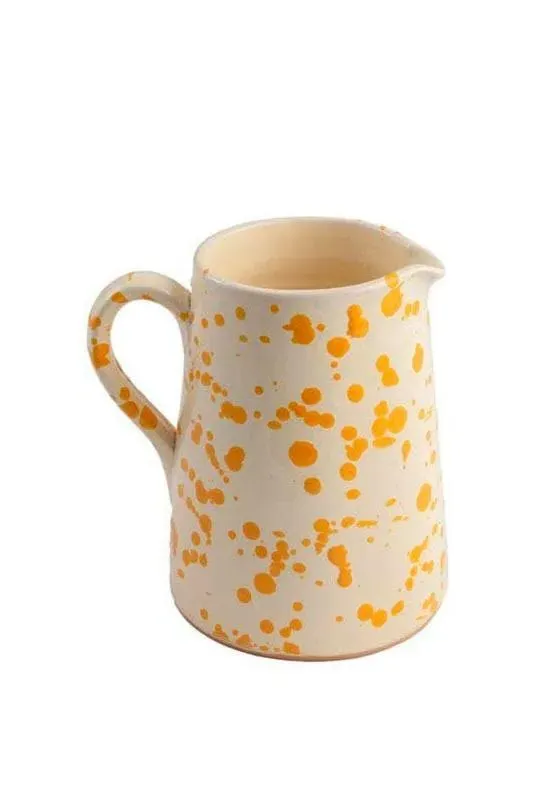 Small Painted Jug - Terracotta image
