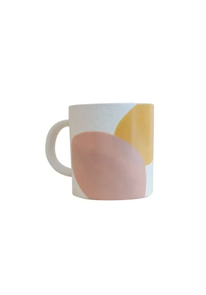 Hand Painted Coffee Mug - Multi, Ceramic image