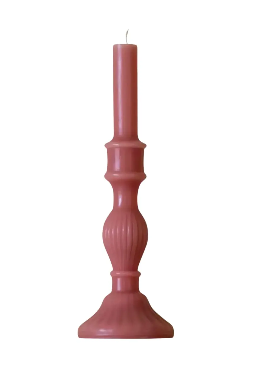 Pillar Candle Set 26cm - Rose, Wax image