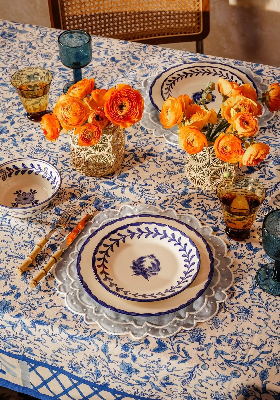 Aurora Set of 4 Placemats - Light Blue product