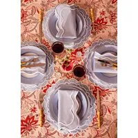 Blue Summer House Napkin Set of 4 - Blue alternate view