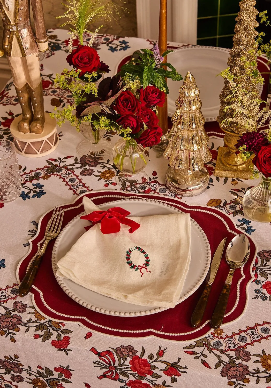 Bordeaux Placemat Set of 4 - Red product
