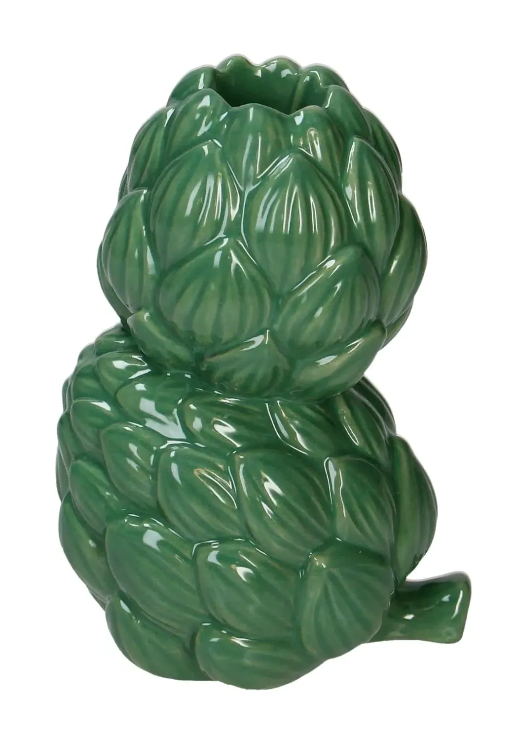 Artichoke Candleholder - Green, Ceramic image