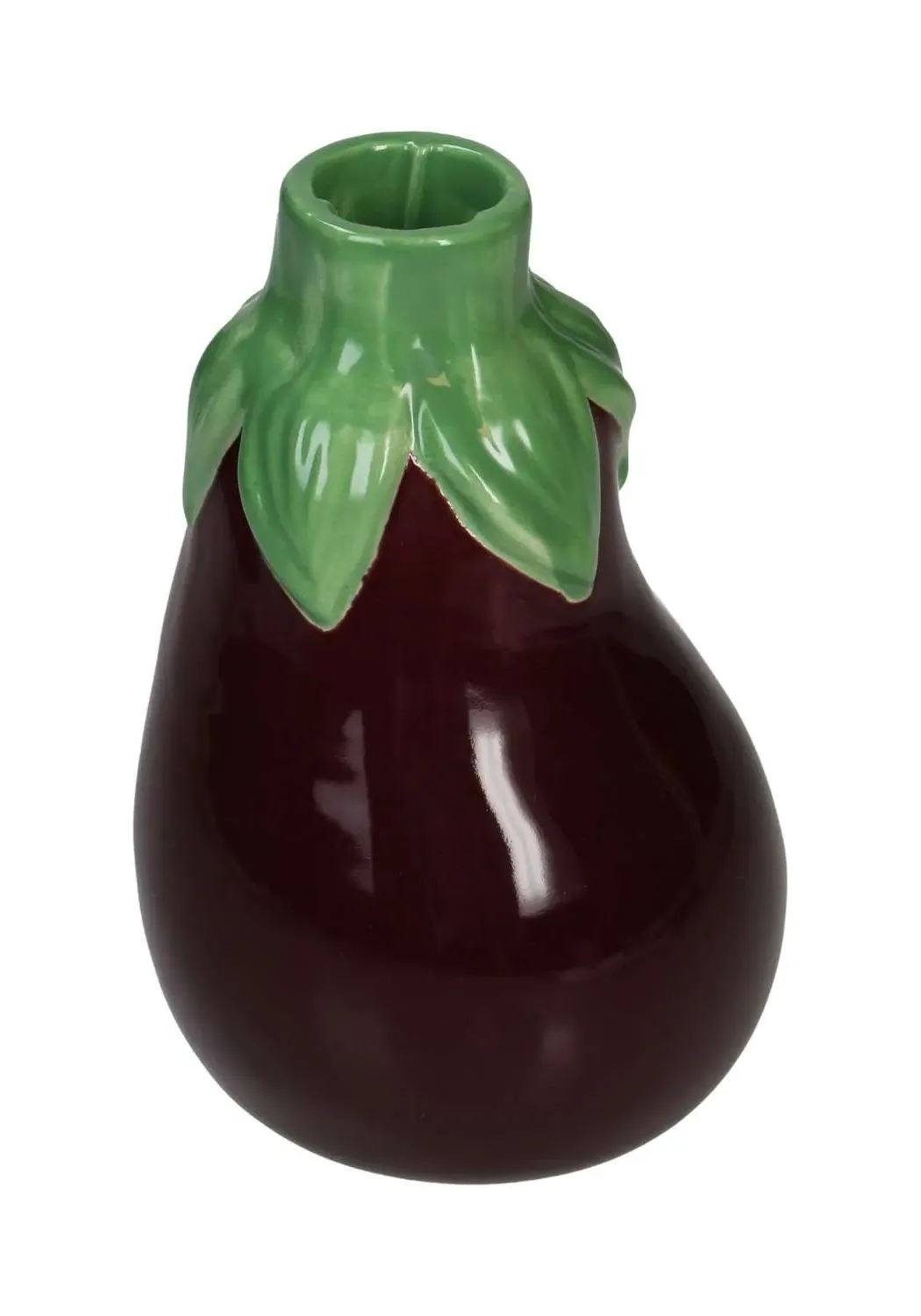 Aubergine Bud Vase - Purple
