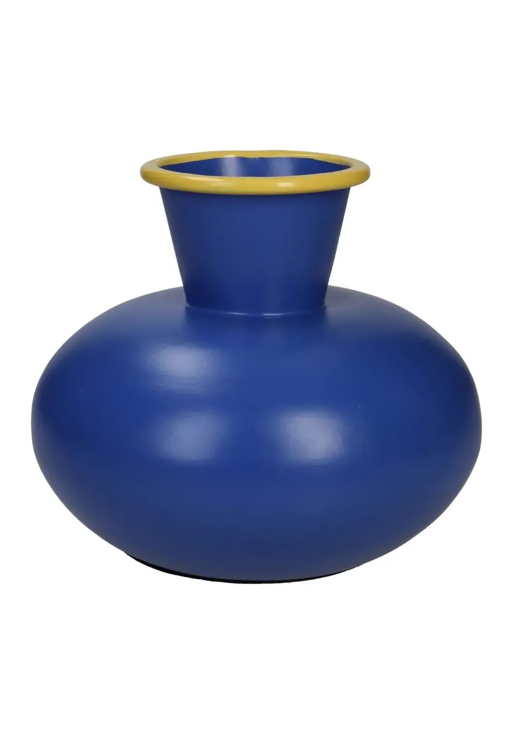 Genie Shaped Bottle Vase - Blue image