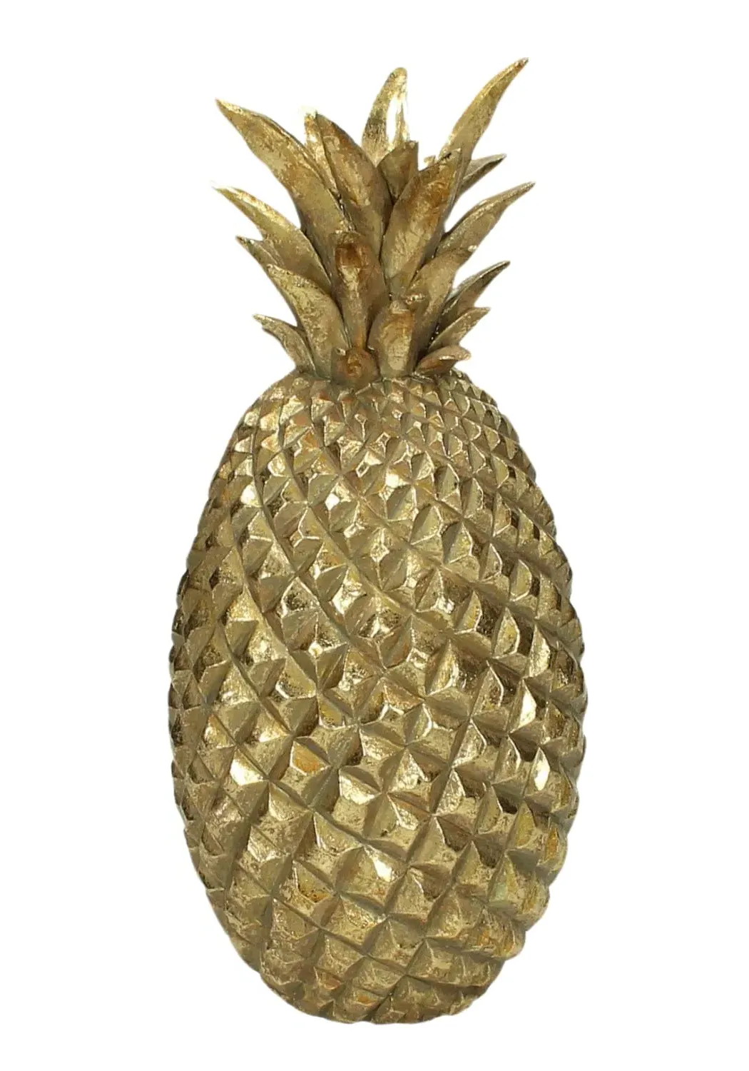 Pineapple Candle Holder - Golden image