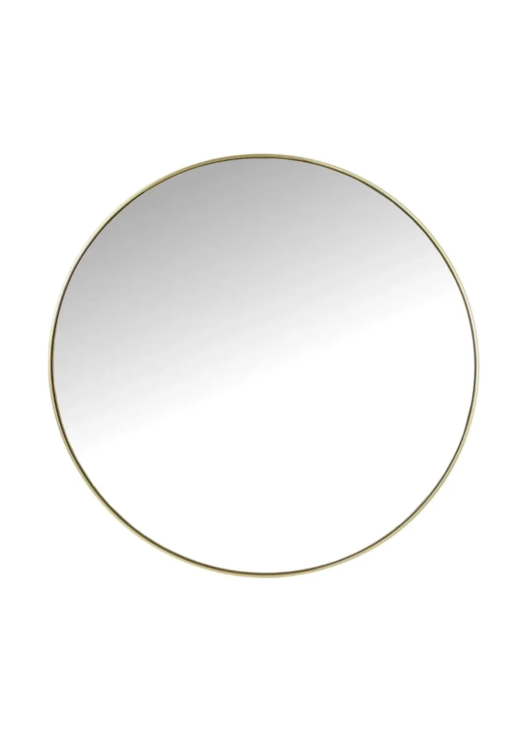 Round Wall Mirror - Gold image