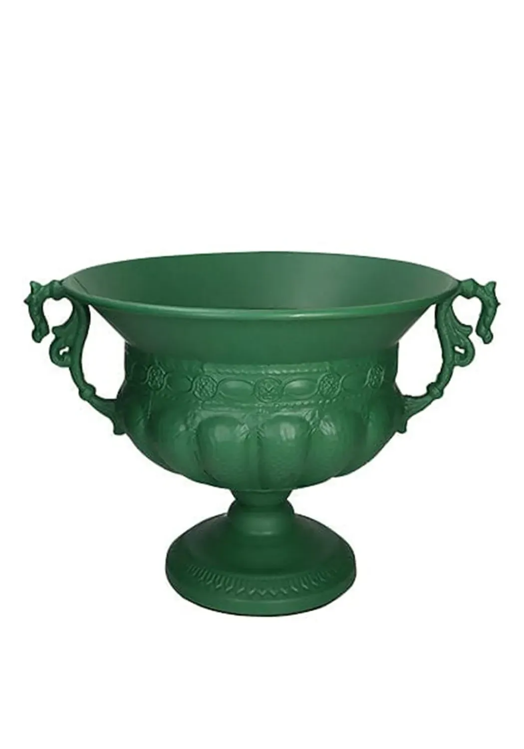 Urn Planter - Green, Metal image