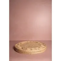 Atlántico Iraca Placemat - Natural, Set of 4 alternate view
