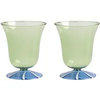 Glass Tumbler - Green, Borosilicate alternate view