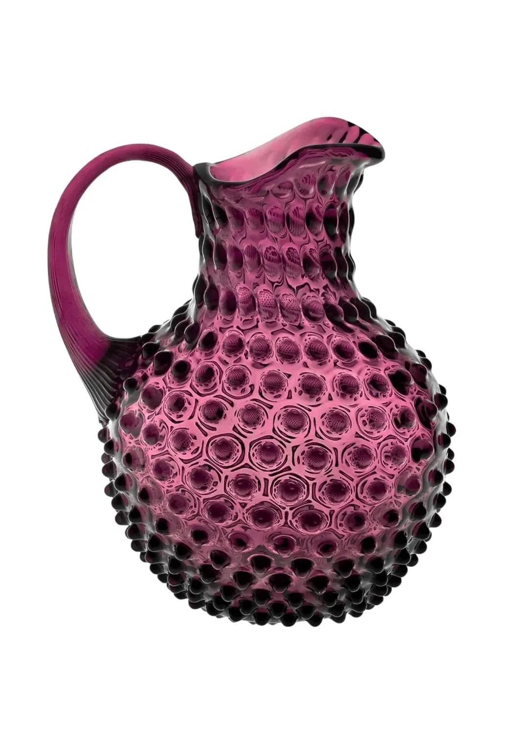 2L Water Jug - Purple, Glass