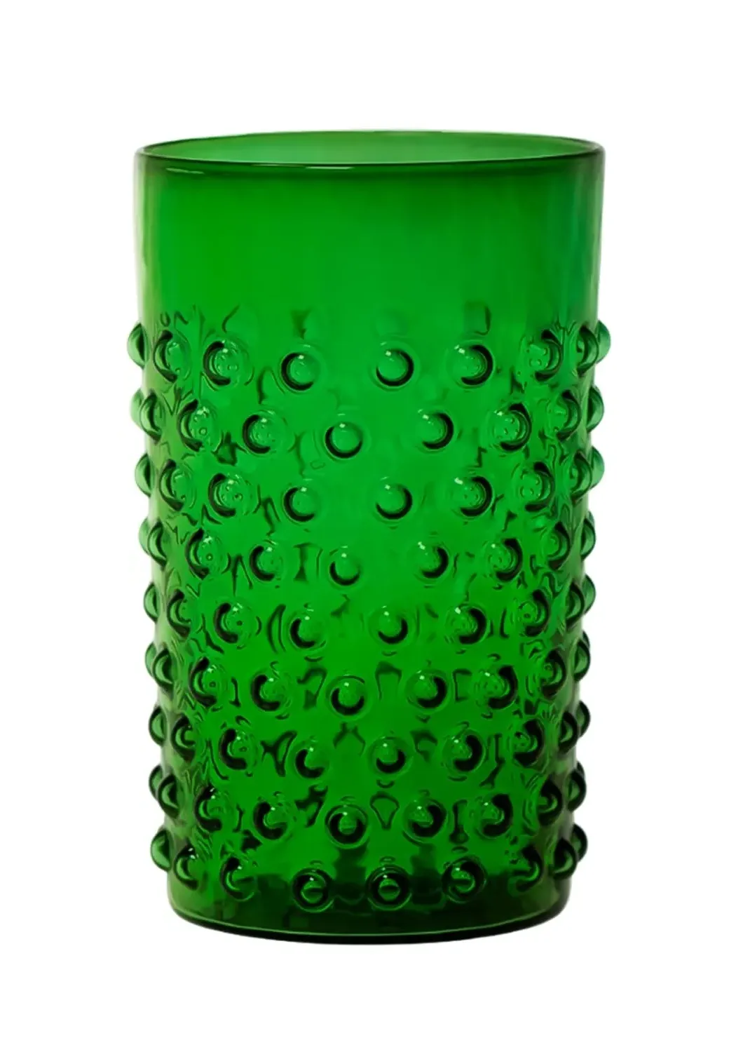 Dew Drop Tumblers Set of 4 - Green, Glass image