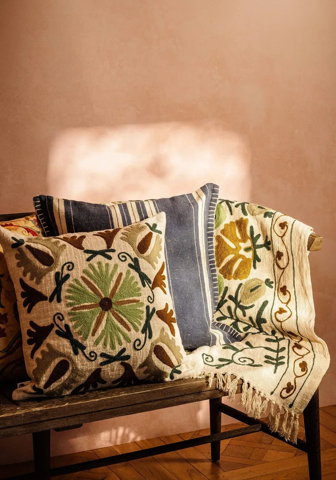Samuel Suzani Throw - Green product