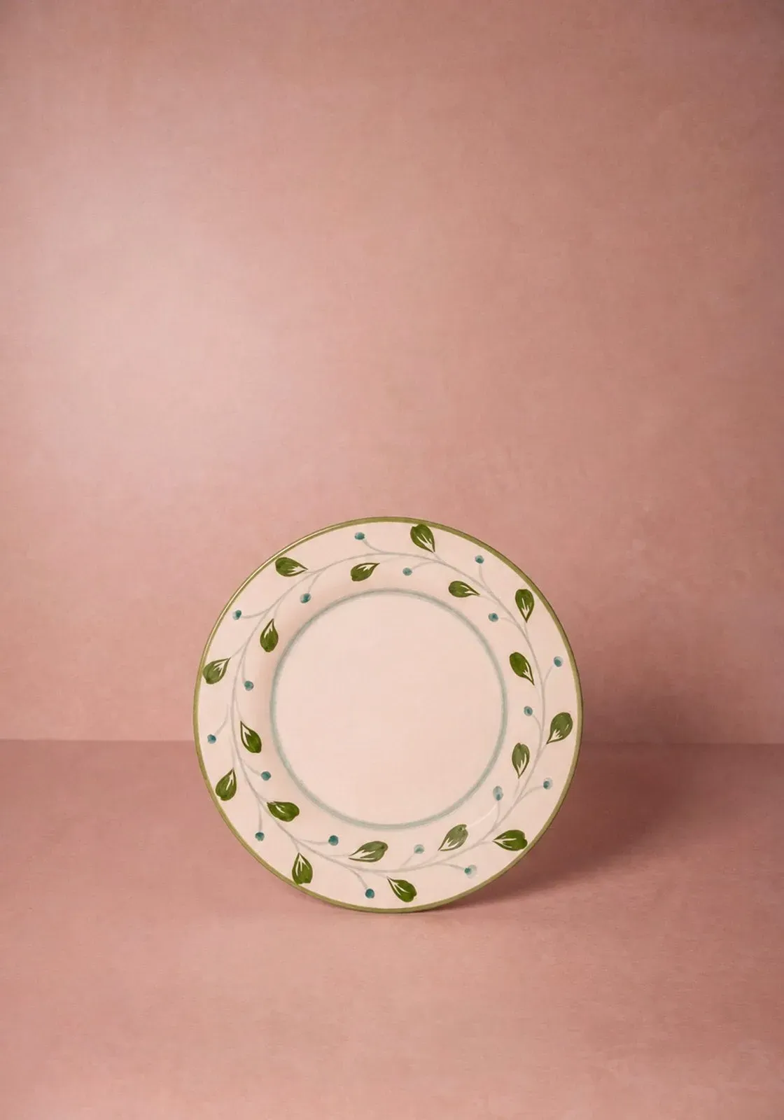 Cordelia Side Plates Set of 4 - Green, White product