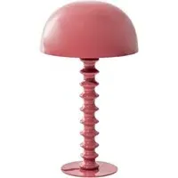 Penny Ribbed Table Lamp - Terracotta alternate view
