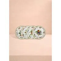Duke of Gloucester Side Plates Set of 4 - White alternate view