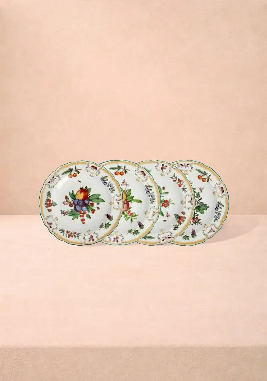Duke of Gloucester Side Plates Set of 4 - White product