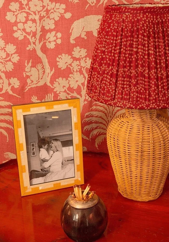 6x4 Photo Frame with Marquetry - Yellow, Wood image