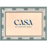 Azure Wood Photo Frame 6x4"- Blue, Wood alternate view