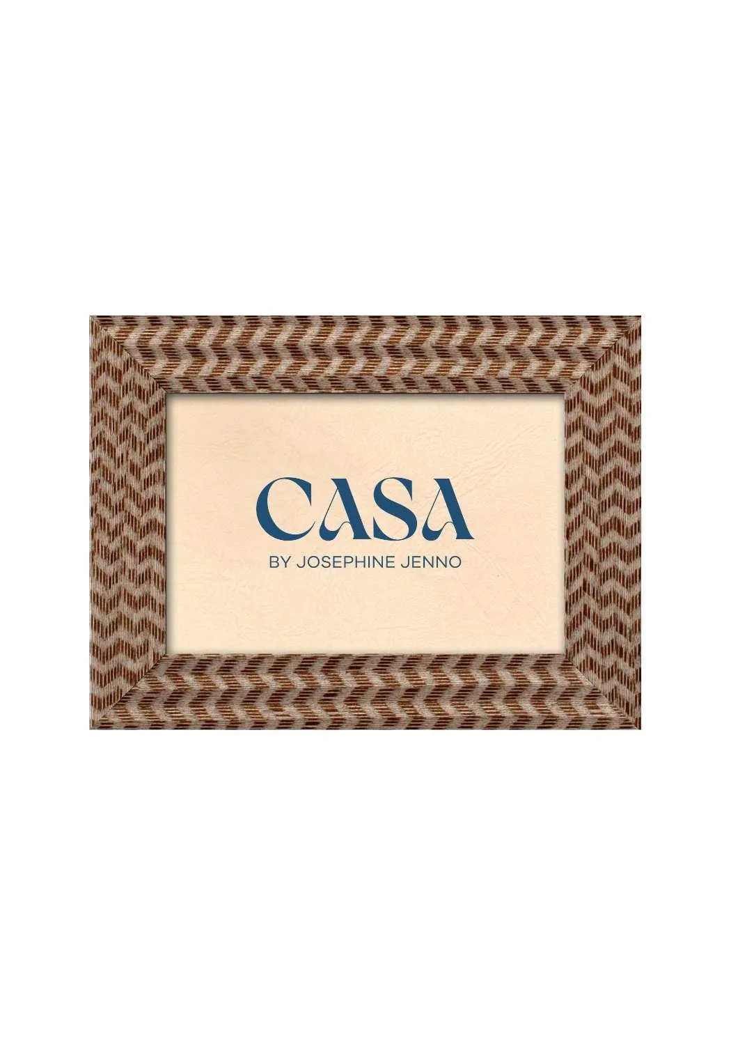 Natalini Marquetry 6x4 Photo Frame - Brown product