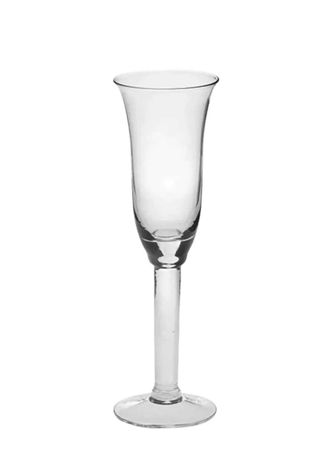 6-Piece Champagne Glass Set - White, Glass image