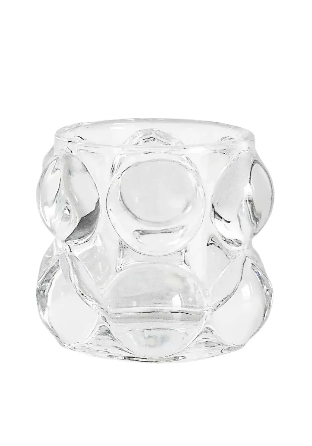 Set of 2 Candleholders with Bubble Design image