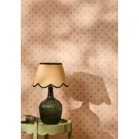 Petal Scallop Lampshade - Green, Jute alternate view
