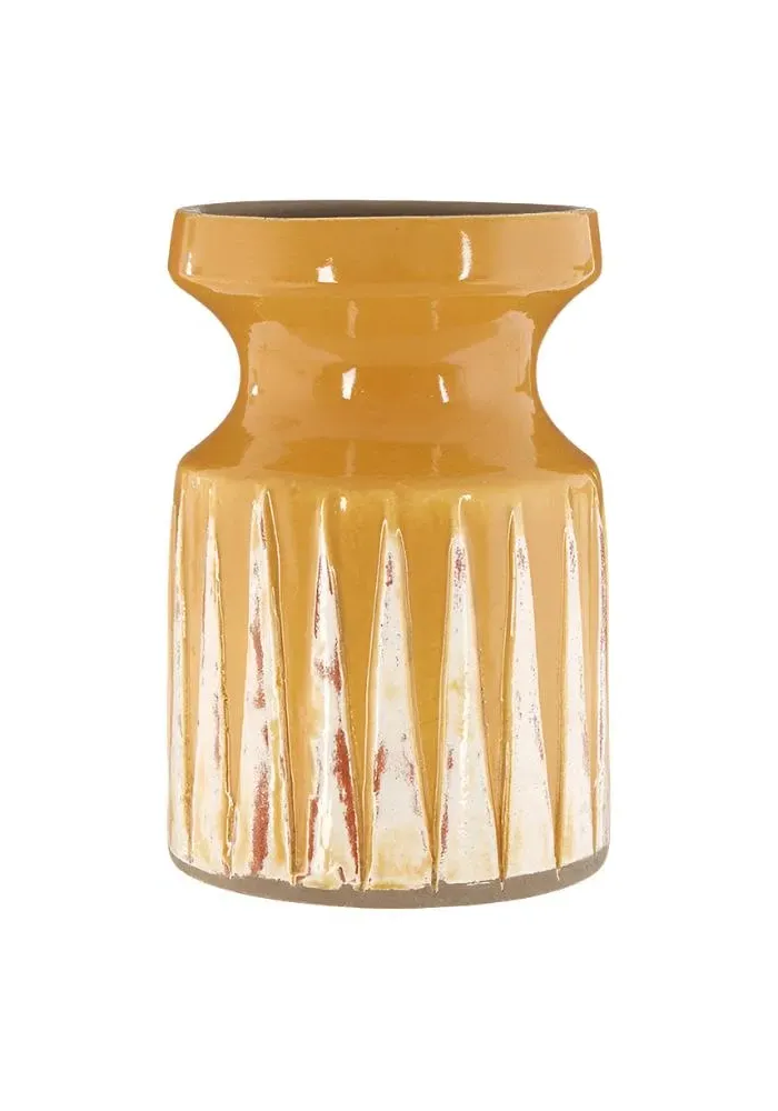 Berlin Vase Mid-Century Style - Orange, Pottery image