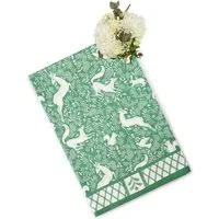 Wycliffe Woodland Tablecloth - Green, Cotton alternate view