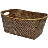 Rattan Family Basket - Brown alternate view