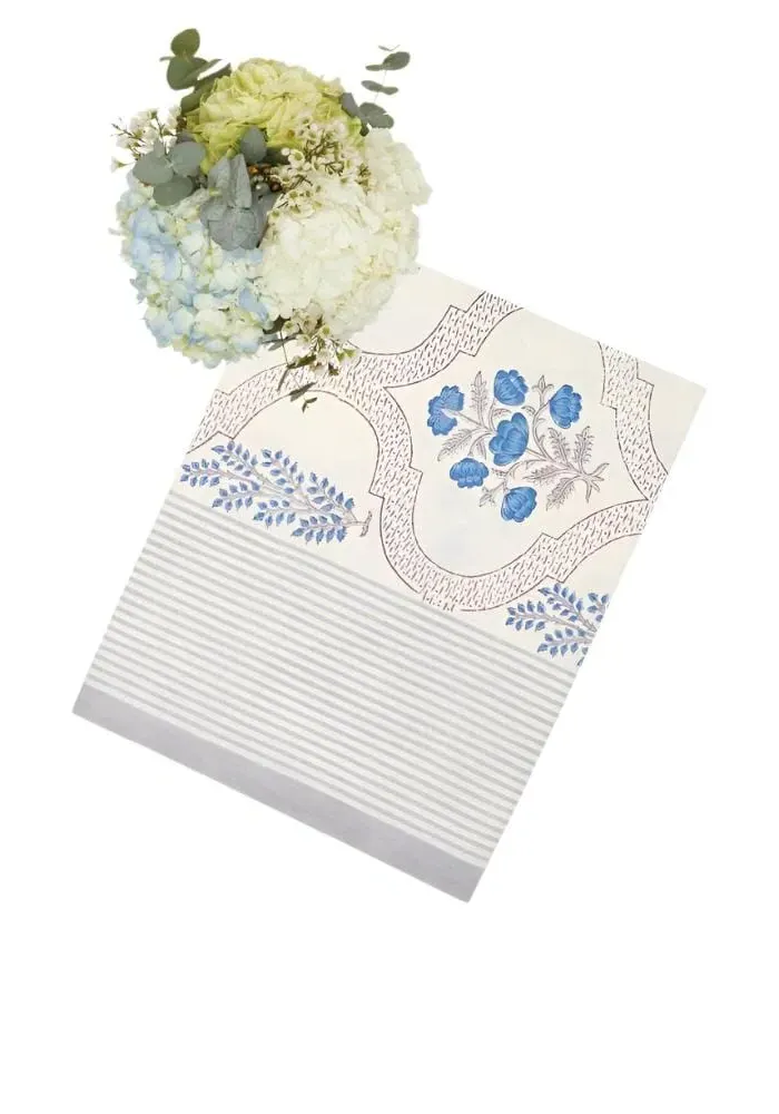 Flora Tablecloth - Blue product