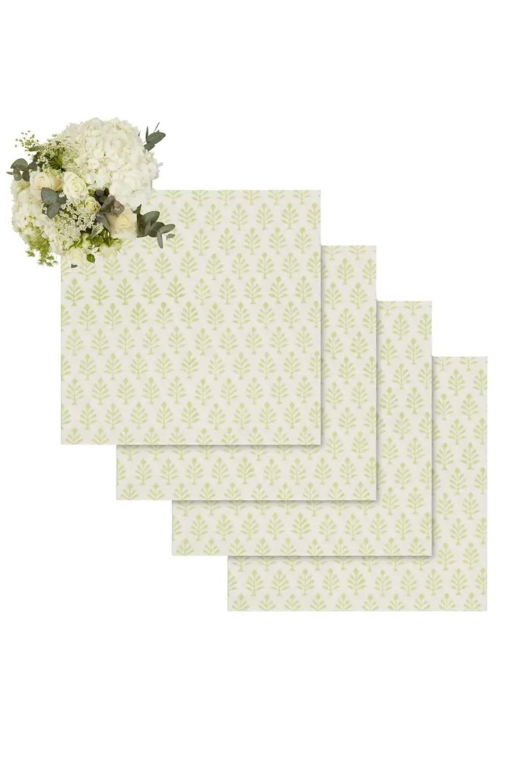 Green Dream Table Napkin Set of 4 - Green product