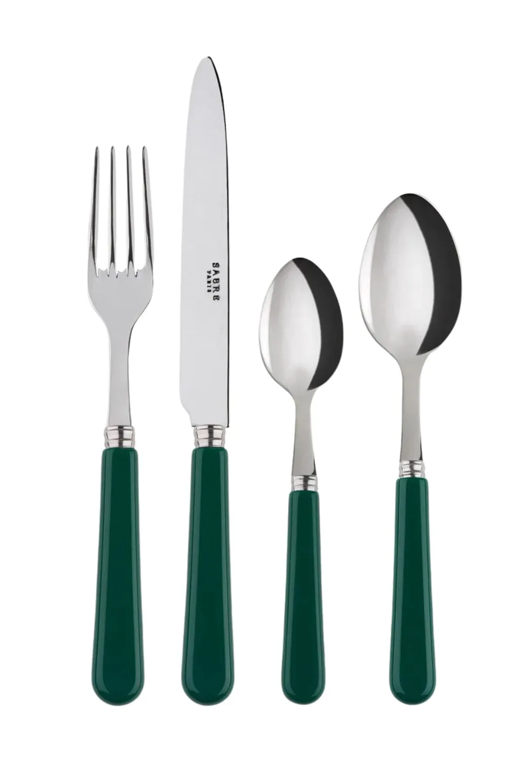 4-Piece Forest Green Cutlery Set product