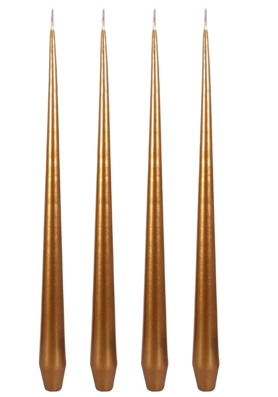Small Taper Candles - Gold image