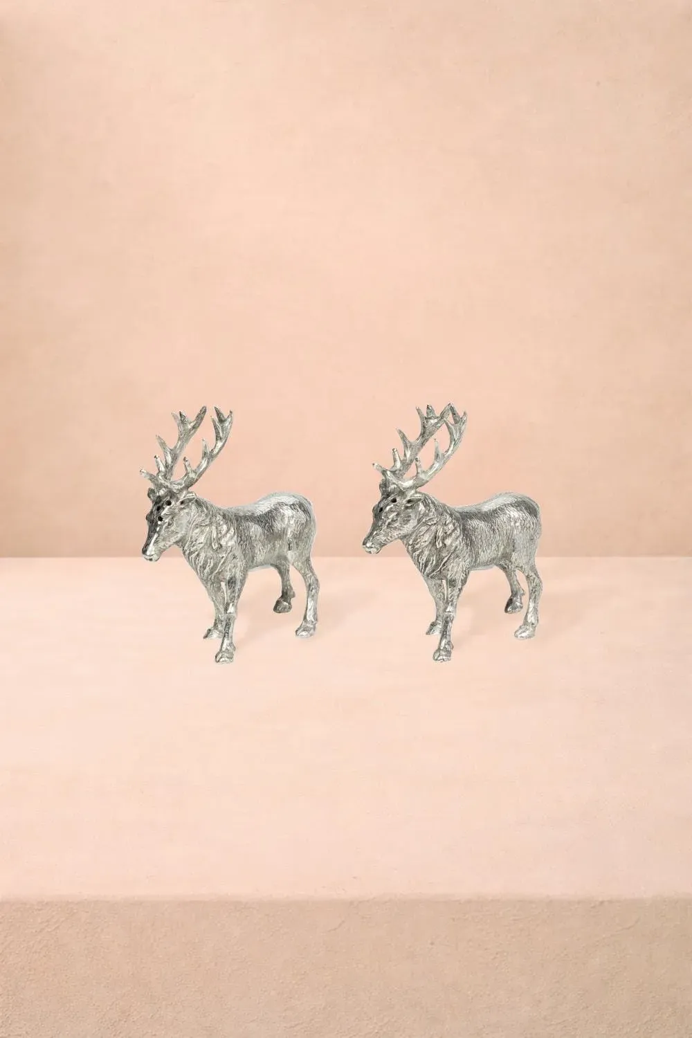Forest Friends Deer Salt & Pepper Pair - Silver product