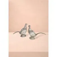 Lola's Pheasant Seasoner Duo - Silver, Pewter alternate view