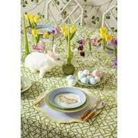 Yellow Trim Placemats Set of 4 - Yellow alternate view