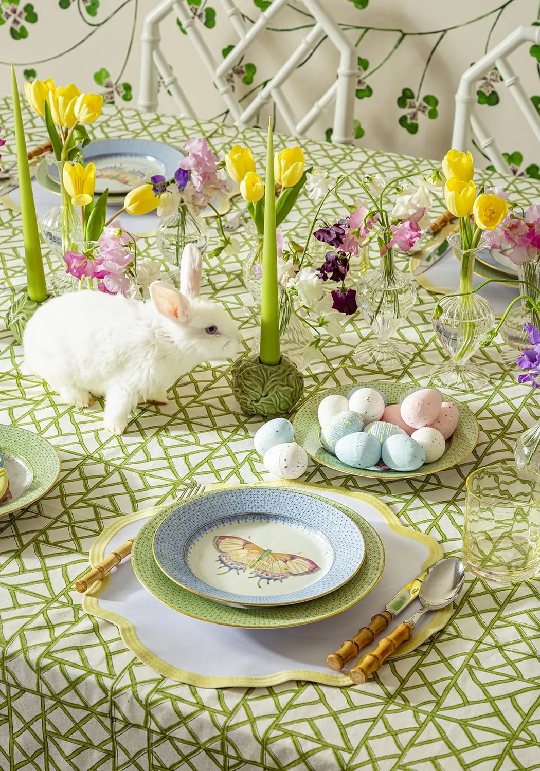 Yellow Trim Placemats Set of 4 - Yellow product