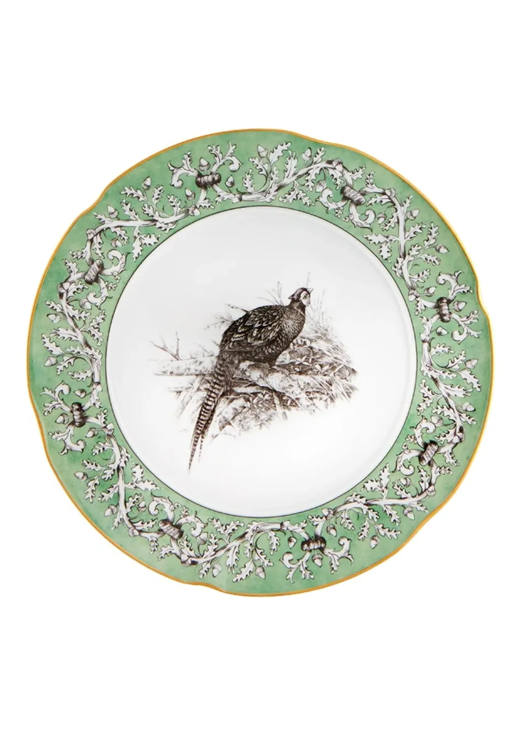4-Piece Dinner Plate Set - Green, Ceramic image
