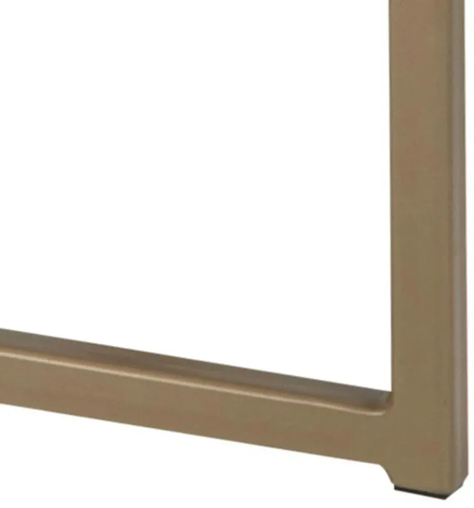 Alisma Coffee Table - White, Marble Effect