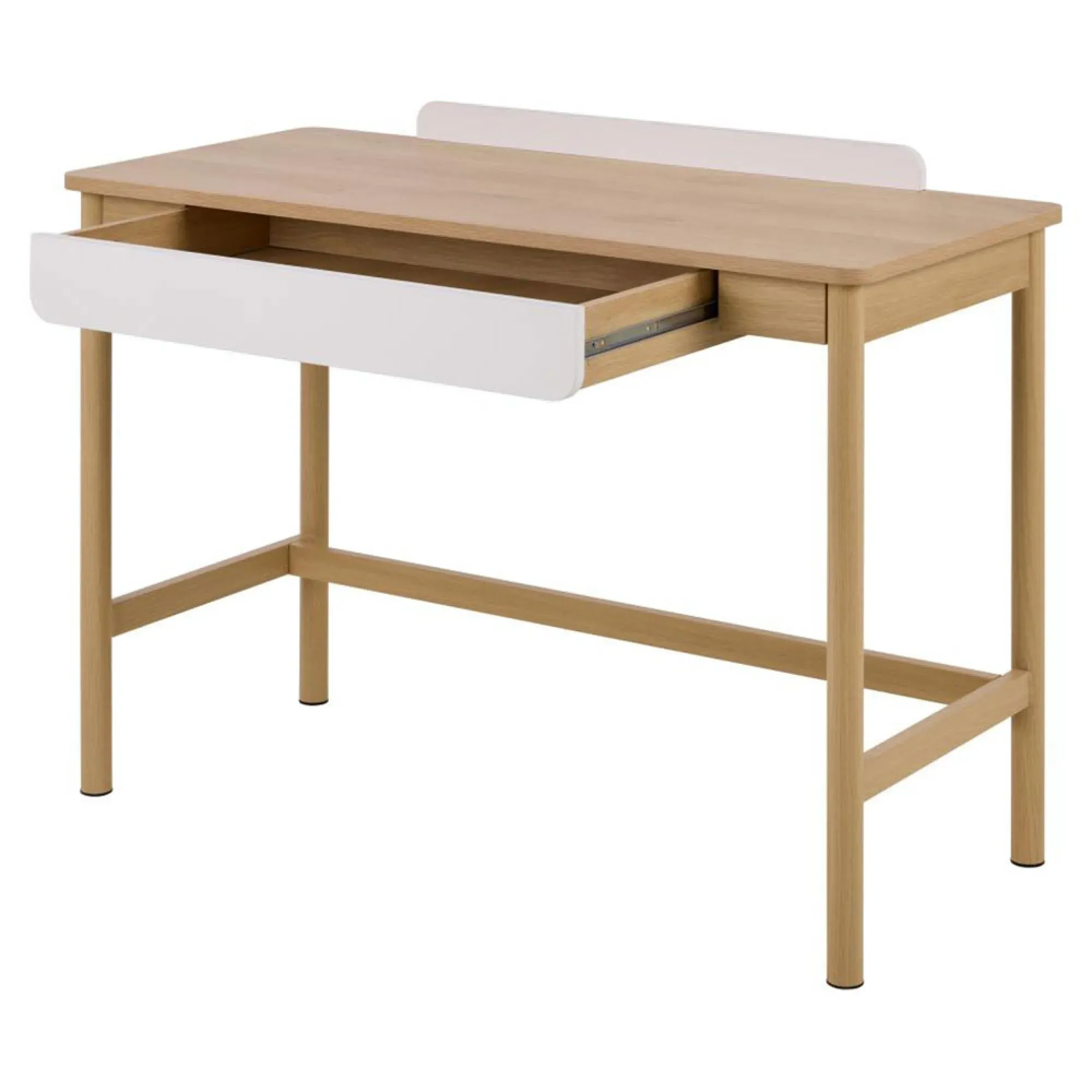 Alpena 1 Drawer Desk - Oak