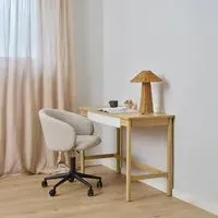 Alpena 1 Drawer Desk - Oak