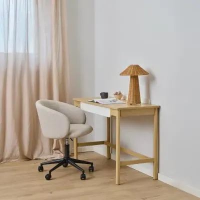 Alpena 1 Drawer Desk - Oak image